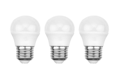 Лампа светодиодная REXANT GL 9.5 Вт E27 4000 K, 3 шт. 604-040-3