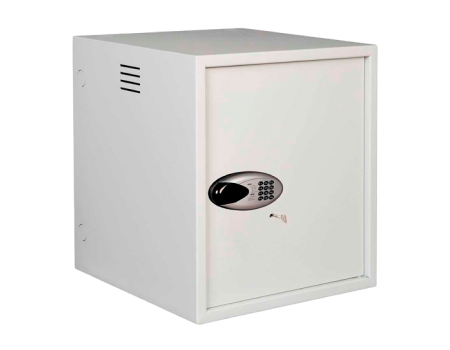 Телекоммуникационный антивандальный настенный шкаф 7U, 600х600, с электронным замком, цвет серый