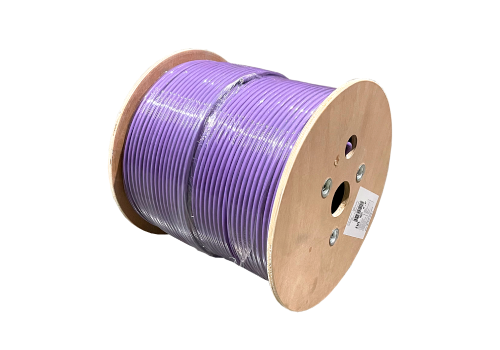 Кабель TWT FTP, 4 пары, Кат.6, нг(А)-LS, IEC 60332-3, 305 метров, фиолетовый